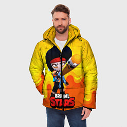 Куртка зимняя мужская Мстительница Биби BIBILANTE, цвет: 3D-черный — фото 2