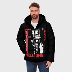 Куртка зимняя мужская Hellsing, цвет: 3D-светло-серый — фото 2