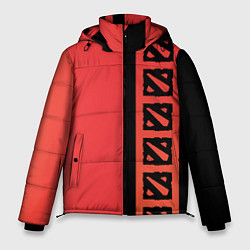 Куртка зимняя мужская Dota 2, цвет: 3D-черный