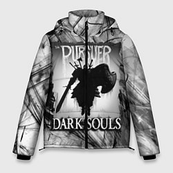 Куртка зимняя мужская DARK SOULS ТЁМНЫЙ МИР, цвет: 3D-черный