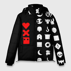 Куртка зимняя мужская Любовь, смерть и роботы, цвет: 3D-черный