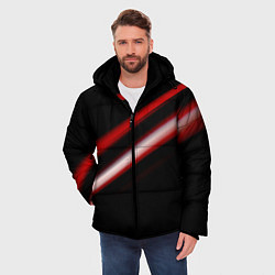 Куртка зимняя мужская Красная линия, цвет: 3D-черный — фото 2