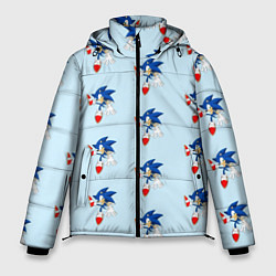 Куртка зимняя мужская Sonics dance, цвет: 3D-черный
