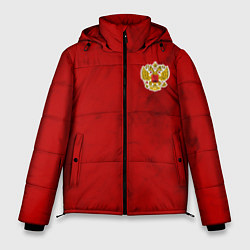 Куртка зимняя мужская СБОРНАЯ РОССИИ 2021 ФОРМА, цвет: 3D-красный