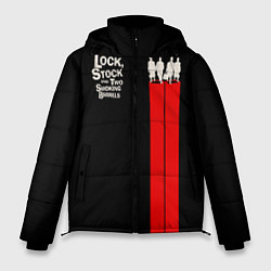Куртка зимняя мужская Lock, Stock and Two Smoking Barrels, цвет: 3D-черный