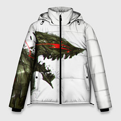 Куртка зимняя мужская БЕРСЕРК красками, цвет: 3D-черный