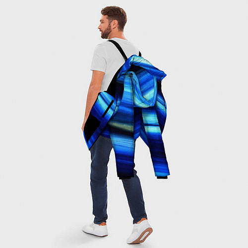 Мужская зимняя куртка Морской / 3D-Черный – фото 5