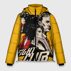 Куртка зимняя мужская Бойцовский Клуб Три личности, цвет: 3D-светло-серый