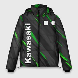 Куртка зимняя мужская KAWASAKI КАВАСАКИ SPORT, цвет: 3D-красный