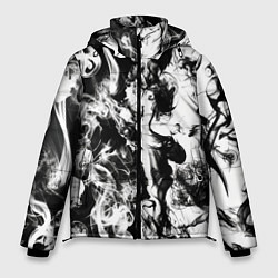 Куртка зимняя мужская Dead water 3D Мертвая вода 3Д, цвет: 3D-черный