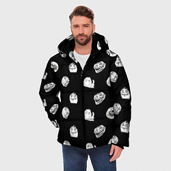 Куртка зимняя мужская Trollolo, цвет: 3D-черный — фото 2
