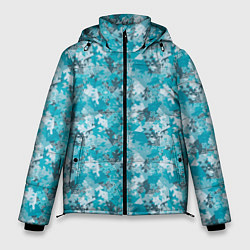 Куртка зимняя мужская Снежный Дизайн, цвет: 3D-черный