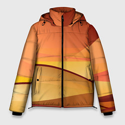 Куртка зимняя мужская Пустыня Арракис Дюна, цвет: 3D-черный