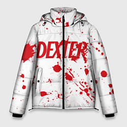 Куртка зимняя мужская Dexter logo Декстер брызги крови, цвет: 3D-красный