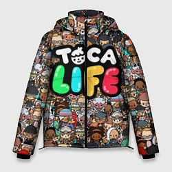 Куртка зимняя мужская Toca Life, цвет: 3D-черный