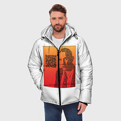 Куртка зимняя мужская QR Маяковский, цвет: 3D-черный — фото 2