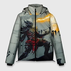 Куртка зимняя мужская Dragonborne is here, цвет: 3D-светло-серый