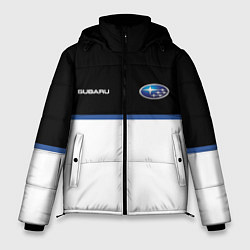 Куртка зимняя мужская Subaru Два цвета, цвет: 3D-черный