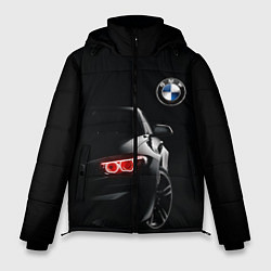 Куртка зимняя мужская BMW МИНИМЛ, цвет: 3D-красный