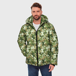 Куртка зимняя мужская Лягушки камуфляж, цвет: 3D-светло-серый — фото 2