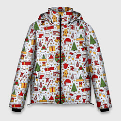 Куртка зимняя мужская New Years Mood, цвет: 3D-светло-серый