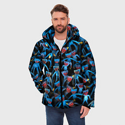 Куртка зимняя мужская Толпа Хагги Вагги, цвет: 3D-черный — фото 2