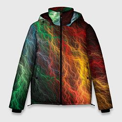Куртка зимняя мужская Цветной разряд, цвет: 3D-красный