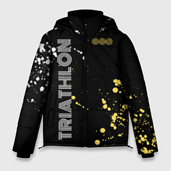 Куртка зимняя мужская Triathlon Триатлон, цвет: 3D-черный