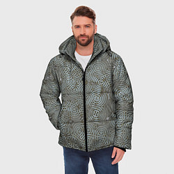 Куртка зимняя мужская Коллекция Journey Лабиринт 575-1, цвет: 3D-светло-серый — фото 2
