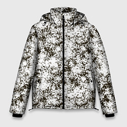 Куртка зимняя мужская Зимний Камуфляж цифра, цвет: 3D-светло-серый