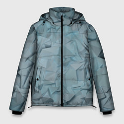 Куртка зимняя мужская ЛеДяная Геометрия, цвет: 3D-красный