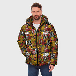 Куртка зимняя мужская Игорный Дом Казино, цвет: 3D-черный — фото 2