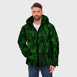Куртка зимняя мужская Бинарный Код Binary Code, цвет: 3D-черный — фото 2