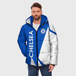Куртка зимняя мужская Челси спорт, цвет: 3D-светло-серый — фото 2