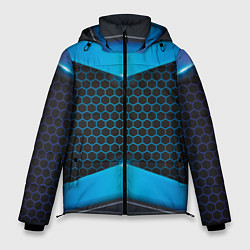 Куртка зимняя мужская 3D NEON БРОНЬ, цвет: 3D-светло-серый