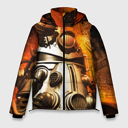 Куртка зимняя мужская Fallout - Arch Dornan, цвет: 3D-черный