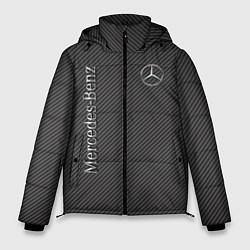 Мужская зимняя куртка Mercedes карбоновые полосы