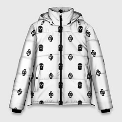 Куртка зимняя мужская Узор Mono White Dope Camo Dope Street Market, цвет: 3D-красный