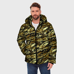 Куртка зимняя мужская Цифровой Охотничий Камуфляж, цвет: 3D-черный — фото 2