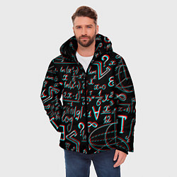 Куртка зимняя мужская ФОРМУЛЫ ГЛИТЧ GLITCH, цвет: 3D-светло-серый — фото 2