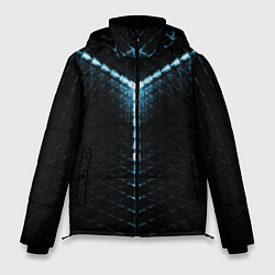 Куртка зимняя мужская Y - неон, цвет: 3D-черный