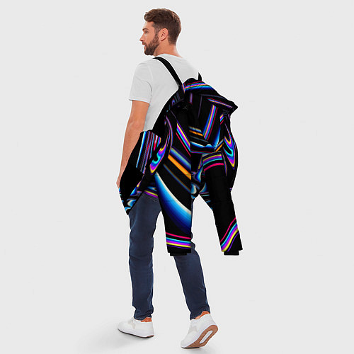 Мужская зимняя куртка Vanguard pattern Neon / 3D-Черный – фото 5