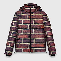 Куртка зимняя мужская Brick Wall, цвет: 3D-черный