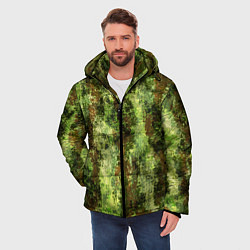 Куртка зимняя мужская Пиксельный камуфляж Шерхан Лес, цвет: 3D-красный — фото 2