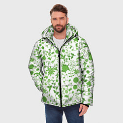 Куртка зимняя мужская Зелёное поле, цвет: 3D-красный — фото 2