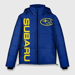 Куртка зимняя мужская SUBARU-СУБАРУ Классические цвета, цвет: 3D-черный