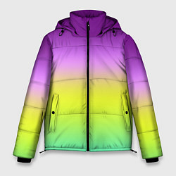 Мужская зимняя куртка Multicolored Ombre gradient