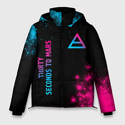 Мужская зимняя куртка Thirty Seconds to Mars Neon Gradient