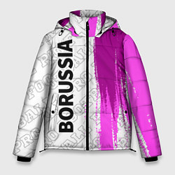 Куртка зимняя мужская Borussia pro football: по-вертикали, цвет: 3D-черный