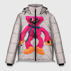 Куртка зимняя мужская Киси Миси объёмная игрушка - Kissy Missy, цвет: 3D-черный